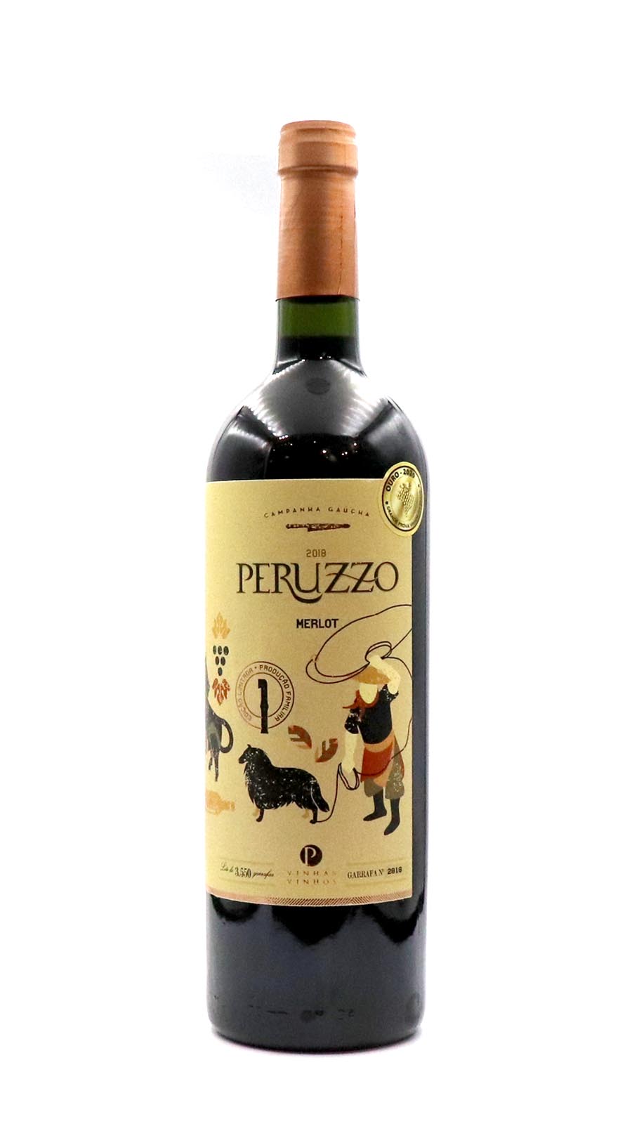 imagem Vinho Tinto Peruzzo Merlot