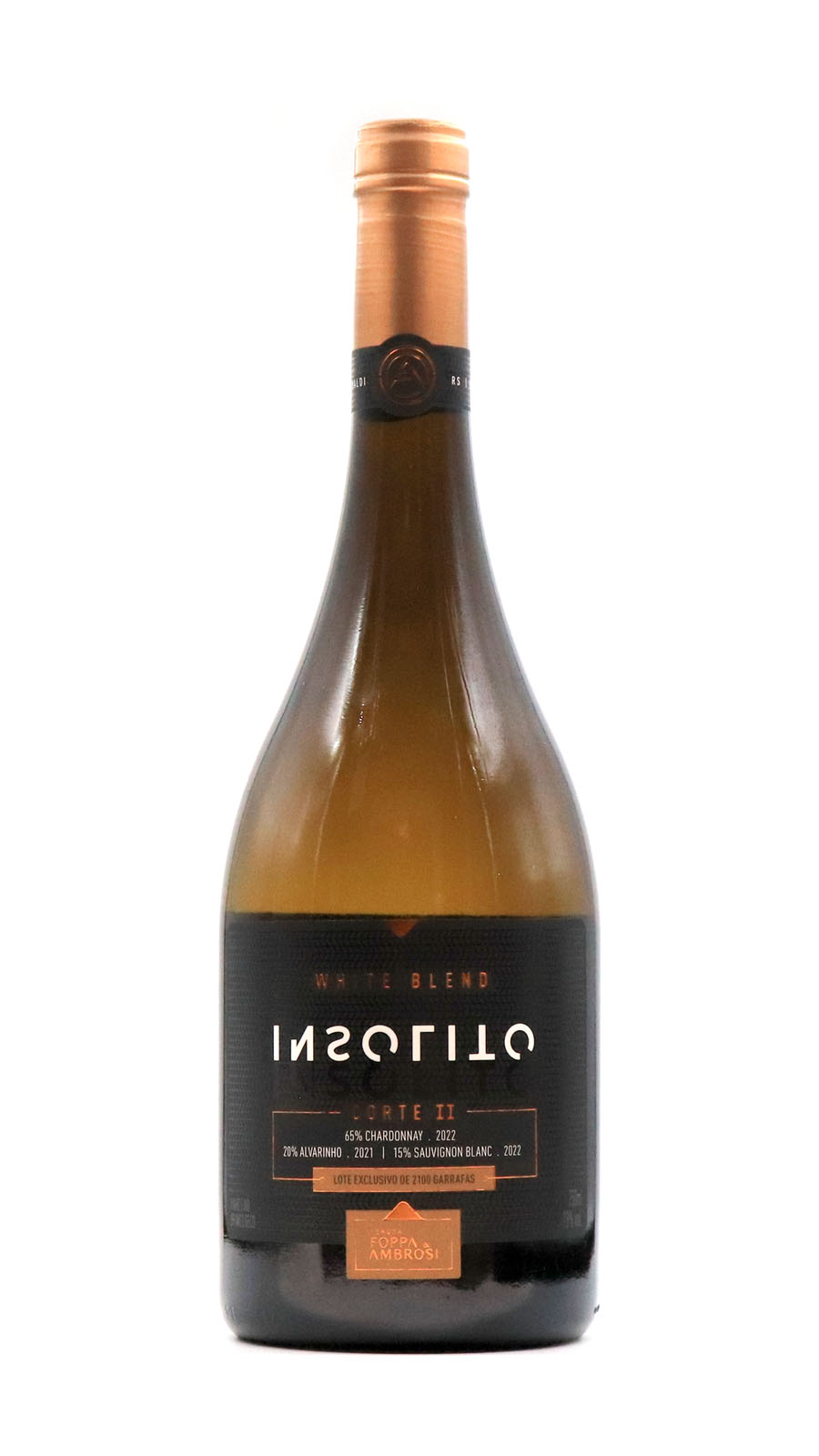 imagem Vinho Branco Insólito - Corte II- Chardonnay, Alvarinho, Sauvignon Blanc