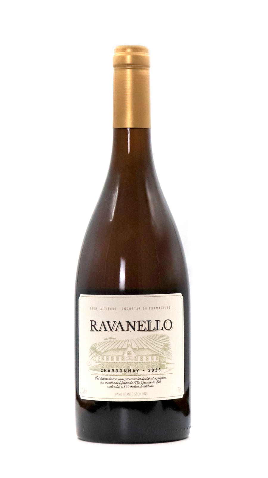 imagem Vinho Branco Ravanello Chardonnay safra 2023