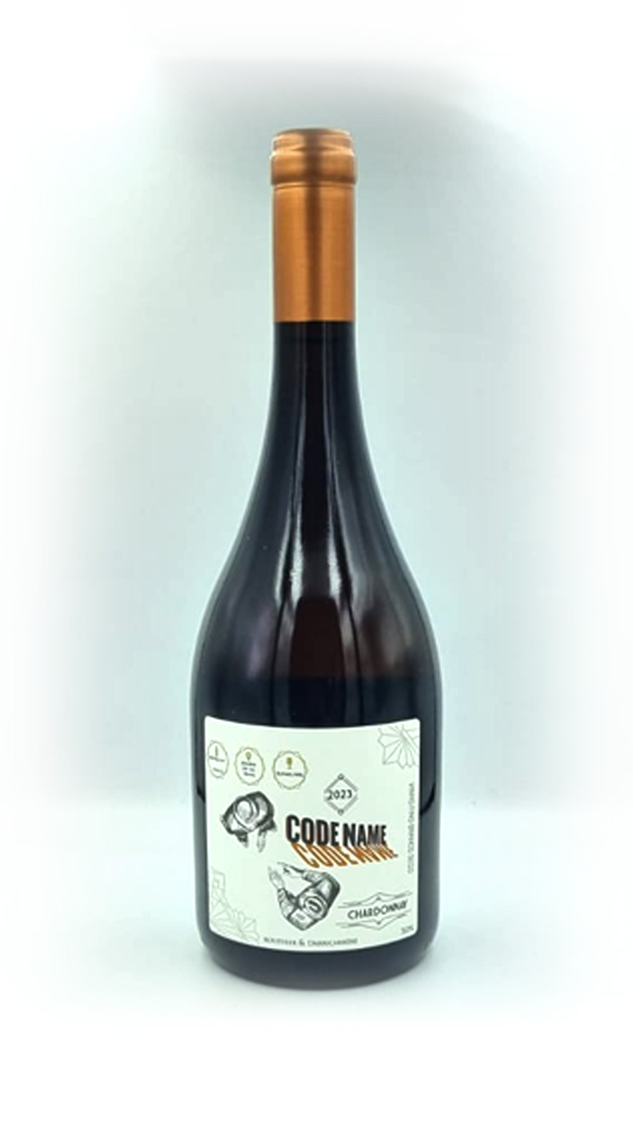imagem Vinho Branco Code Name Chardonnay