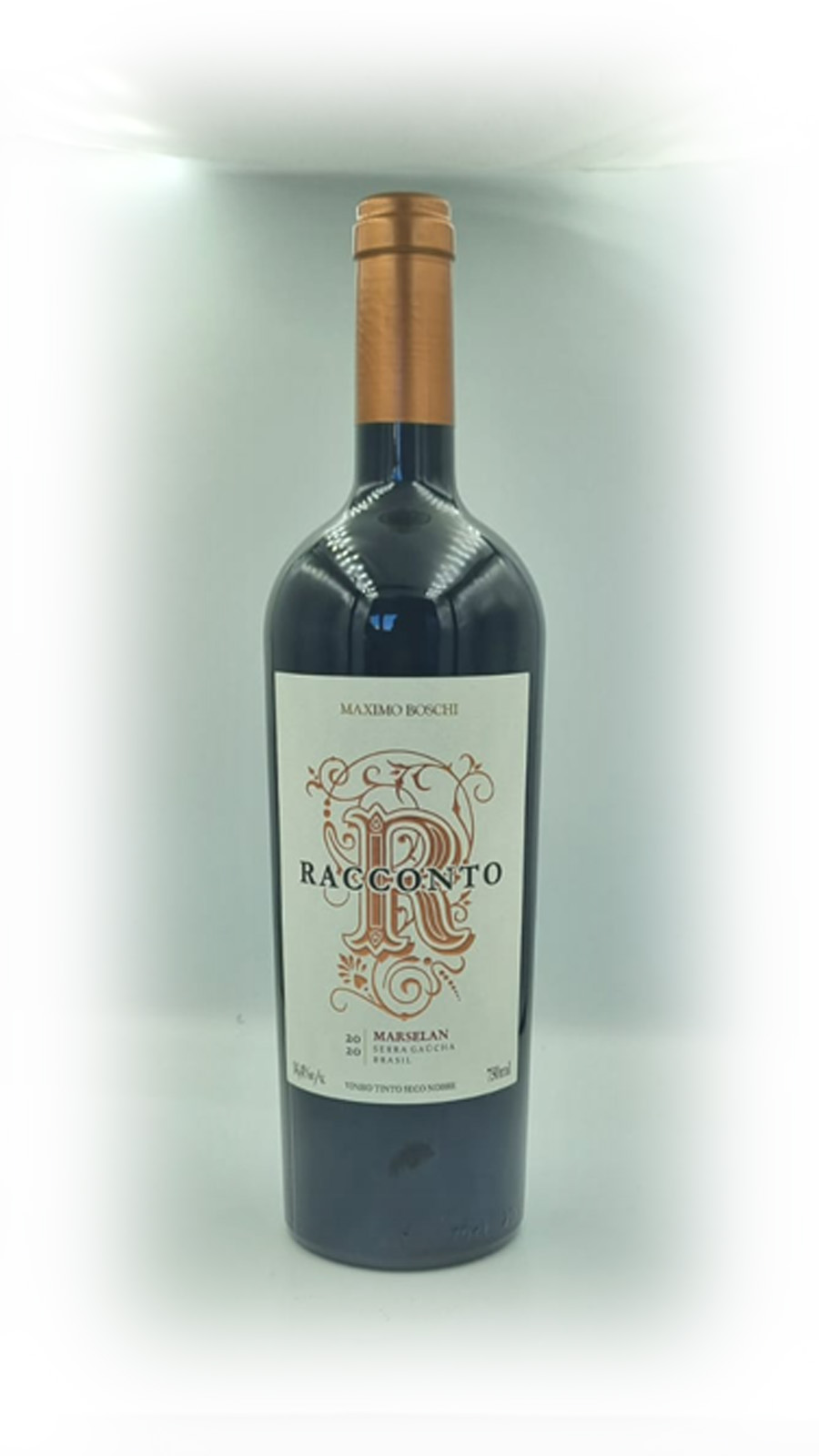 imagem Vinho Tinto Racconto Maximo Boschi Marselan