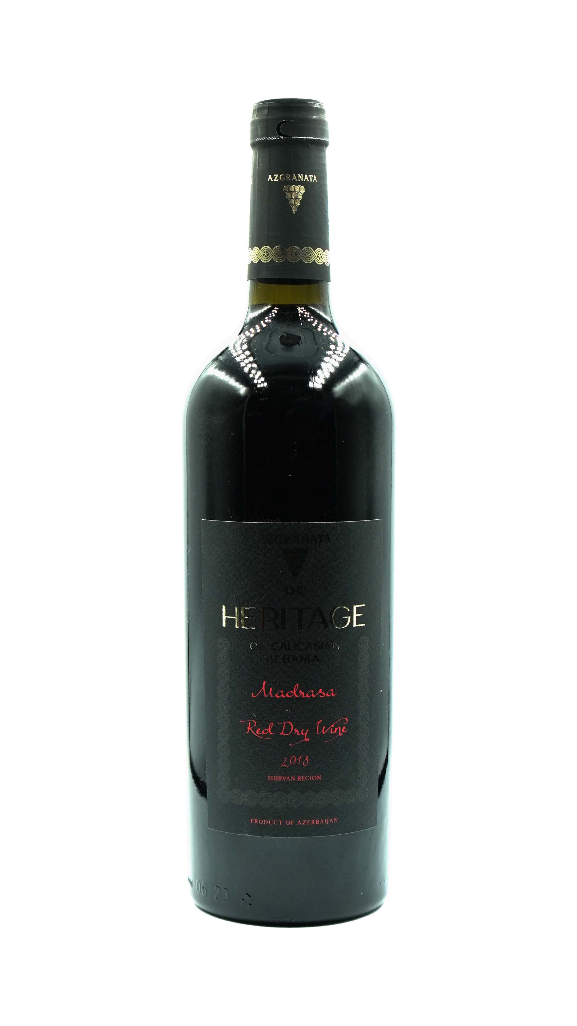 imagem Vinho Tinto Heritage Premium Oak Heritage Madrasa do Azerbaijão