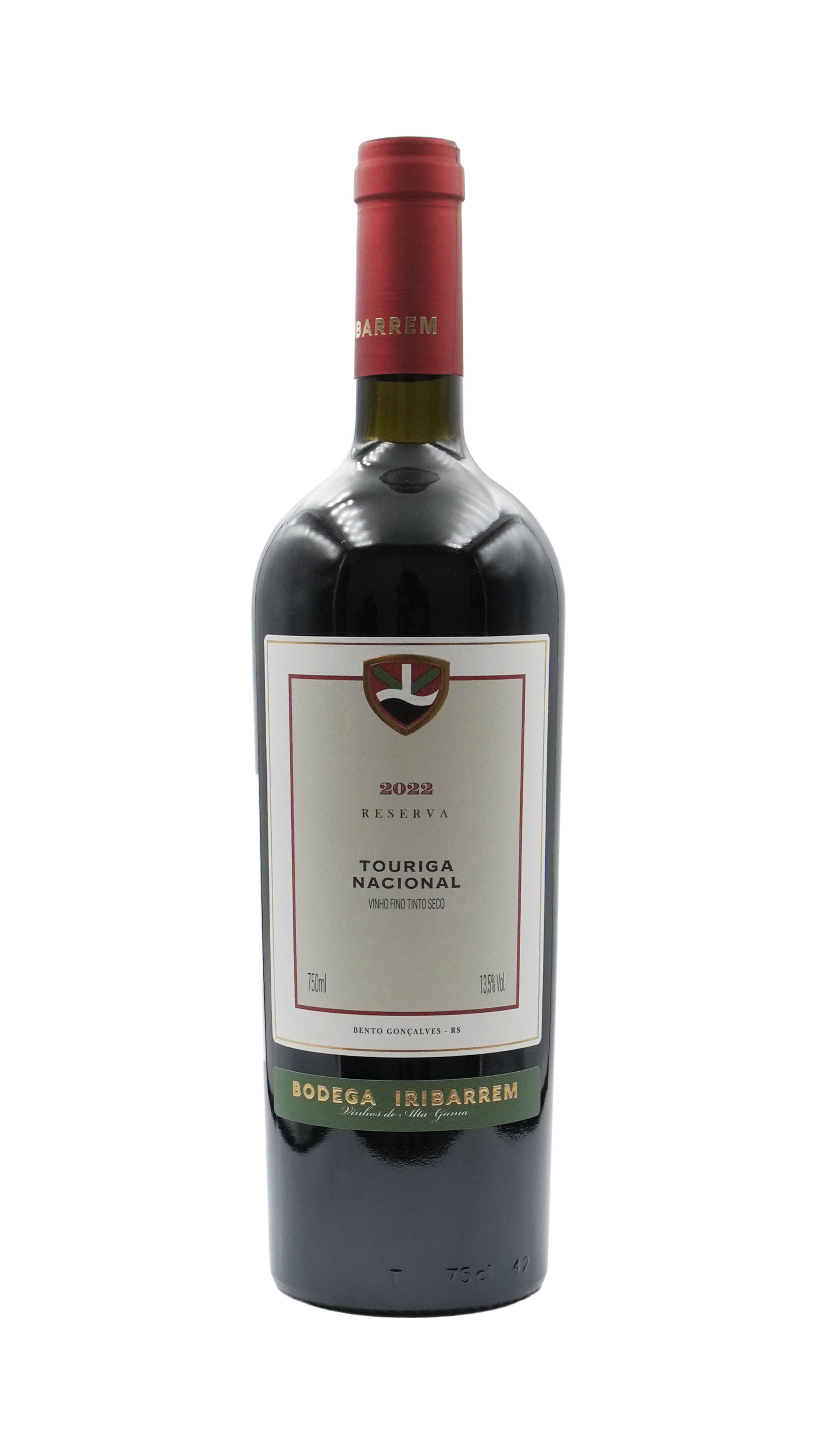 imagem Vinho Tinto Iribarrem Touriga Nacional Reserva
