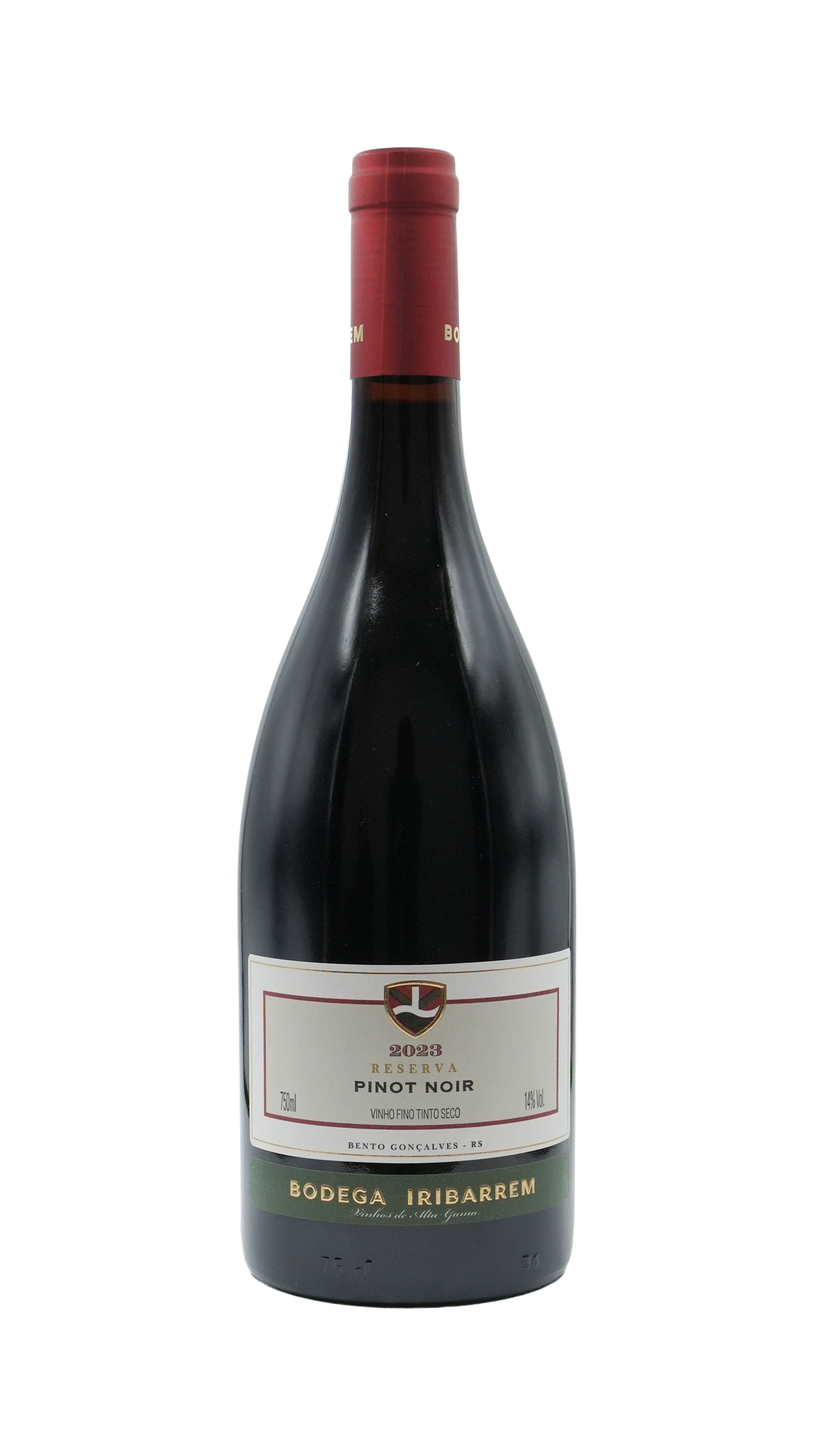 imagem Vinho Tinto Bodega Iribarrem Pinot Noir Reserva
