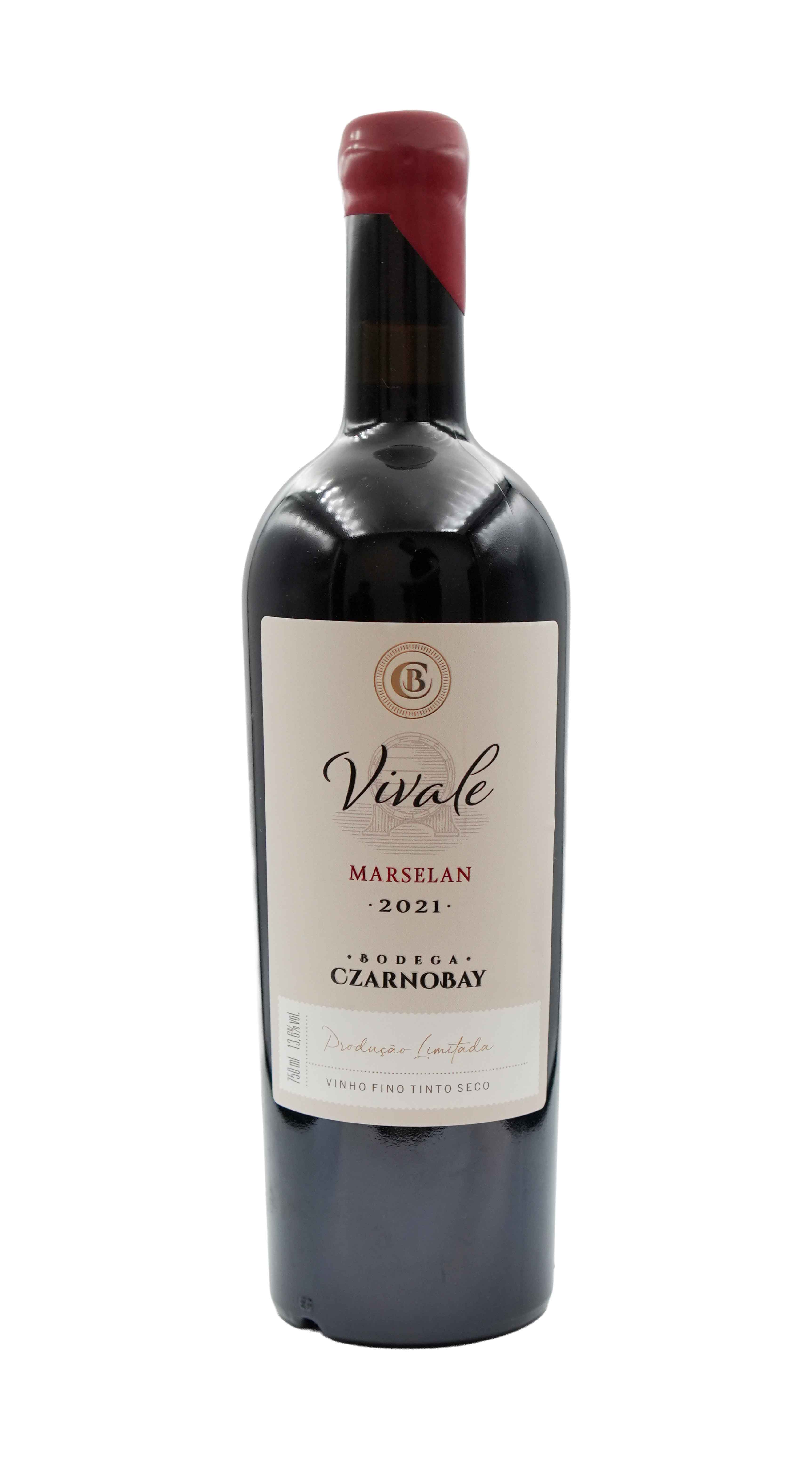 imagem Vinho Tinto Vivale Marselan Czarnobay