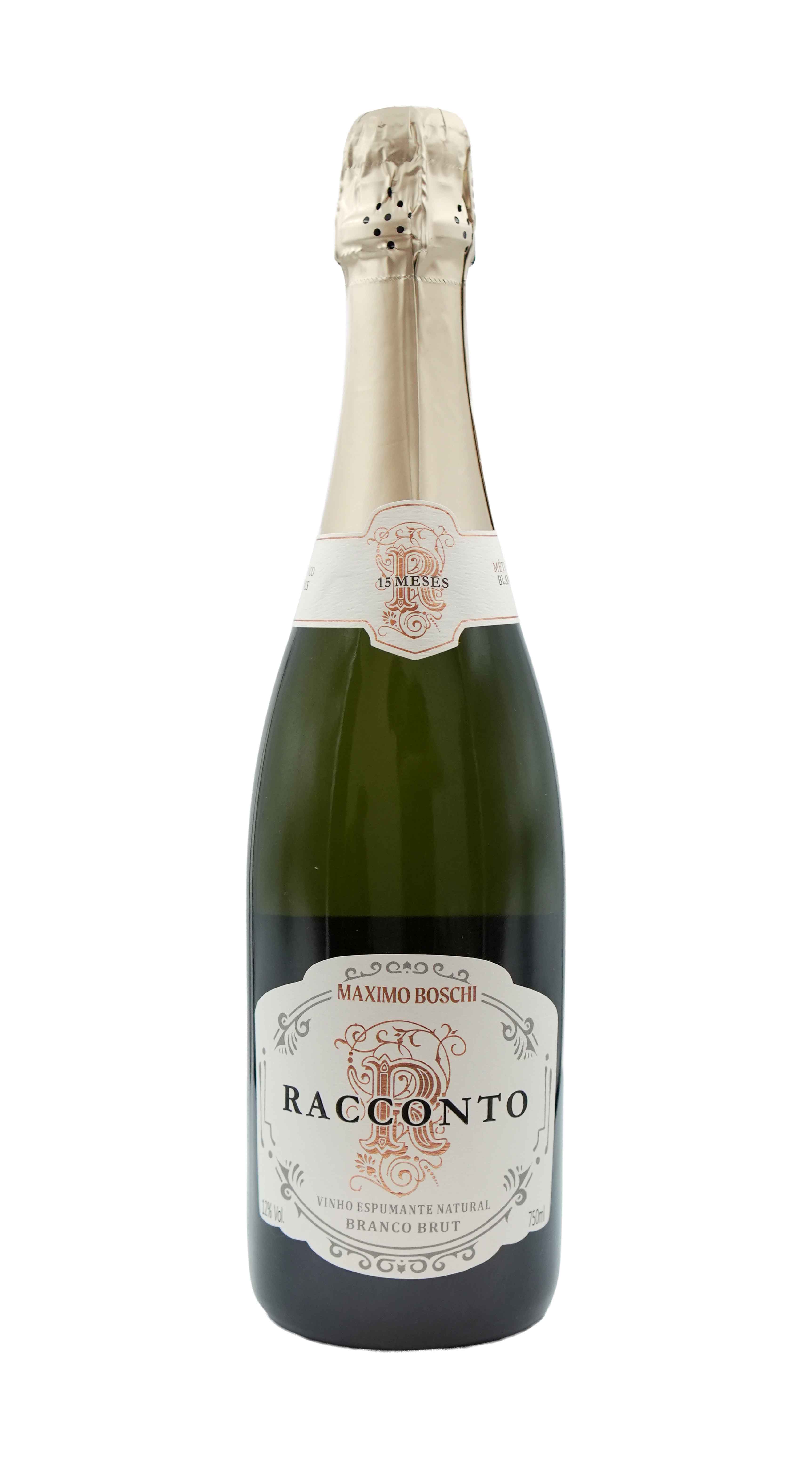 imagem Espumante Racconto Brut  Blanc de Blancs Maximo Boschi