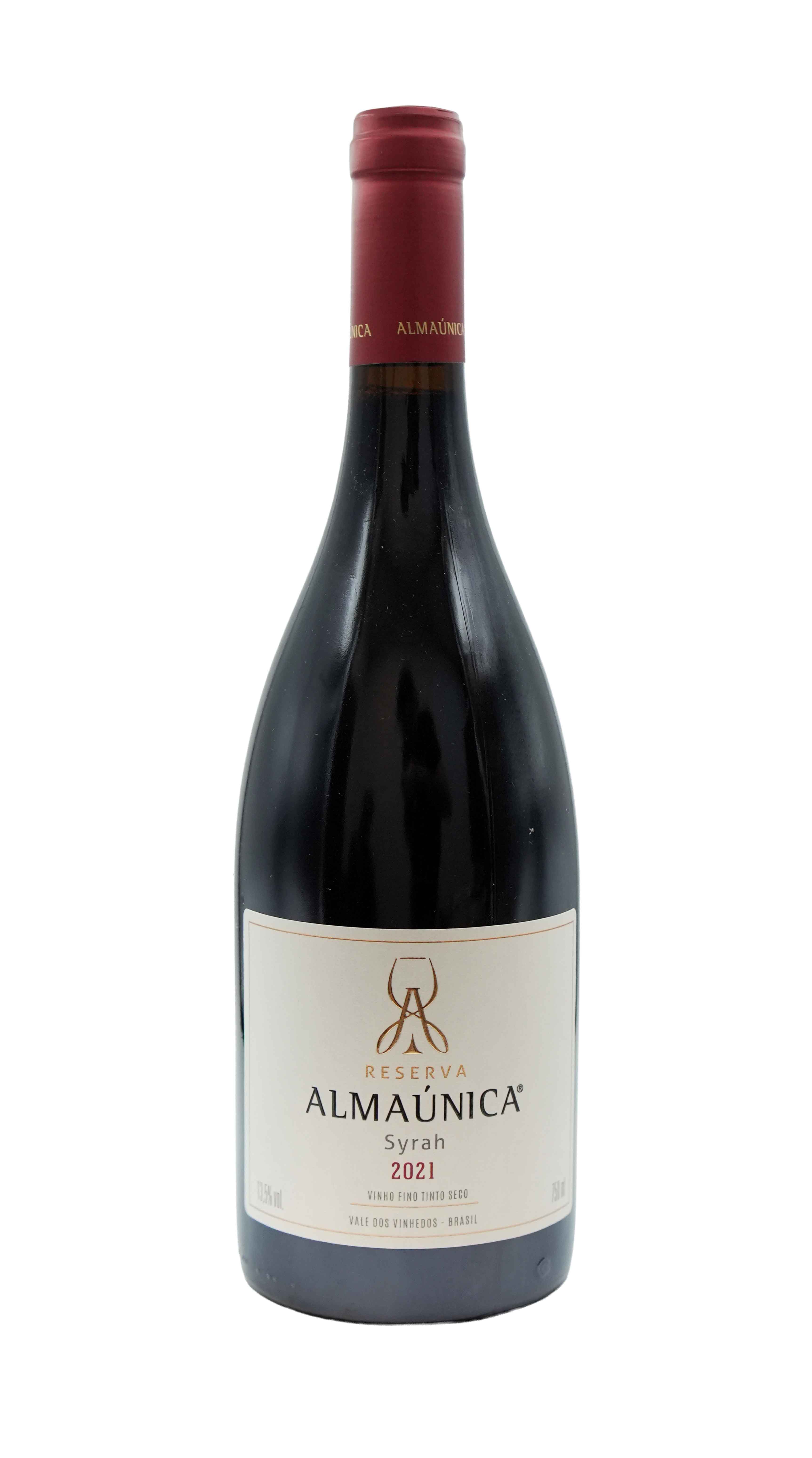 imagem Vinho Tinto Reserva Syrah Almaúnica