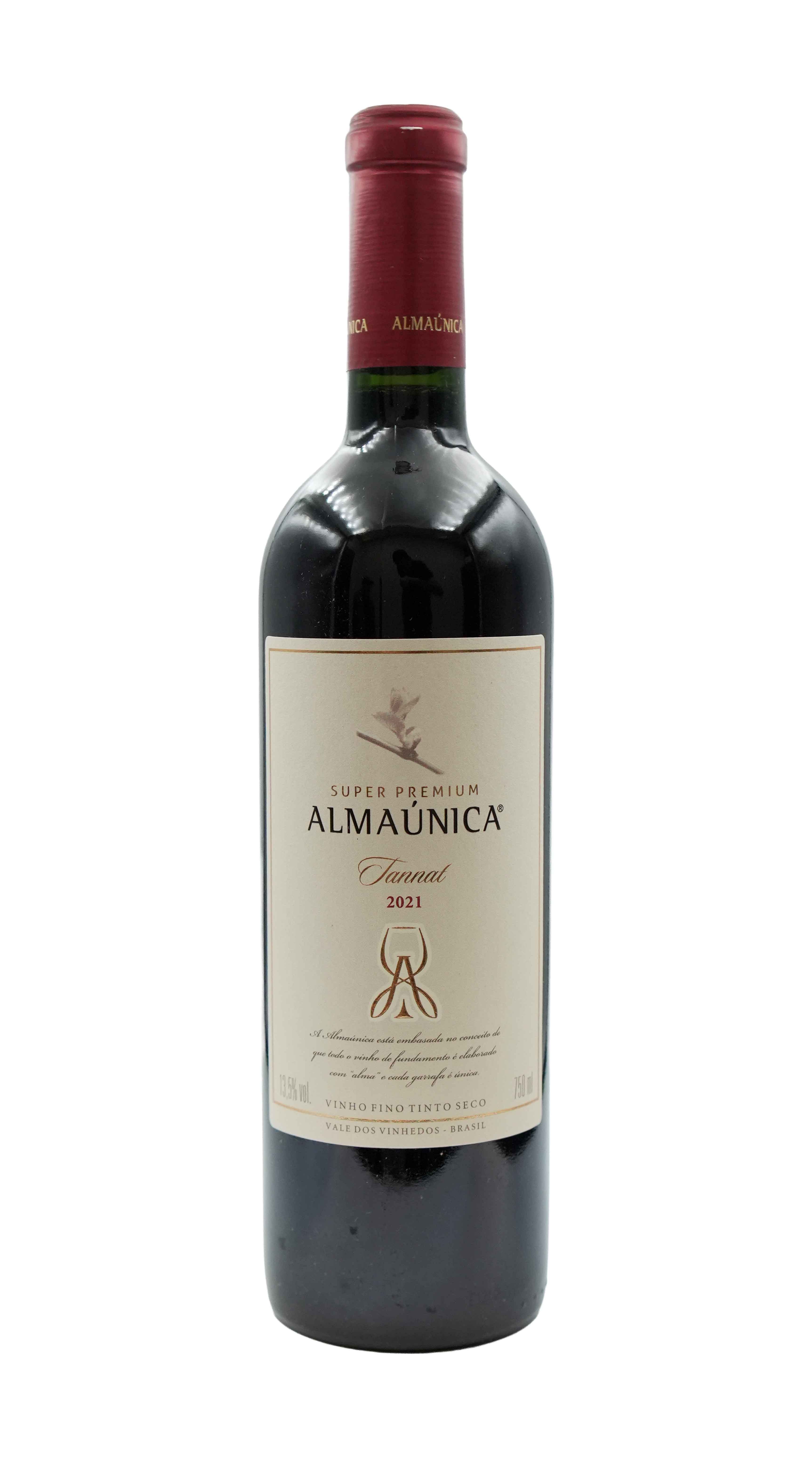 imagem Vinho Tinto Super Premium Tannat Almaúnica