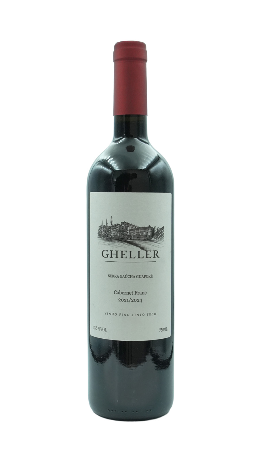 imagem Vinho Tinto Gheller Cabernet Franc