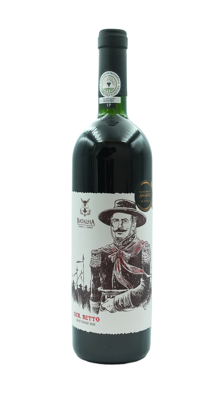 imagem Vinho Tinto Batalha Gen.Netto Gran Tannat