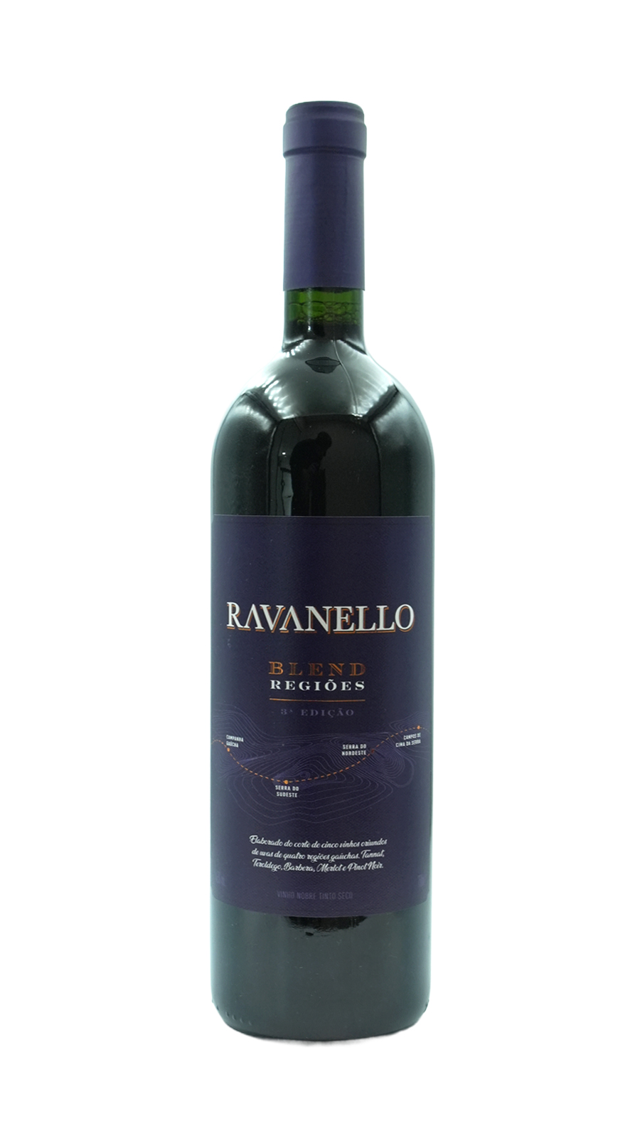 imagem Vinho Tinto Ravanello Blend Regiões 3ª Edição