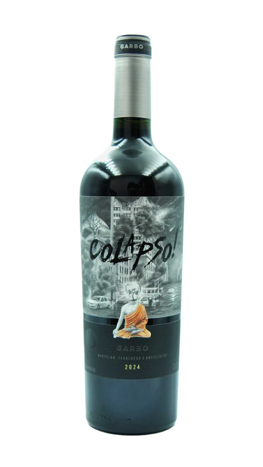 imagem Vinho Tinto Garbo Colapso